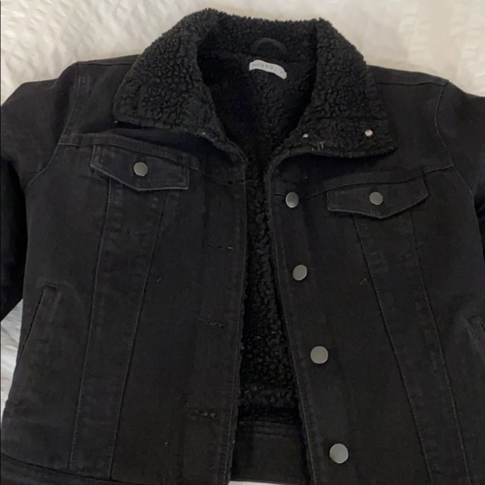 Sherpa Lined Jean Jacket